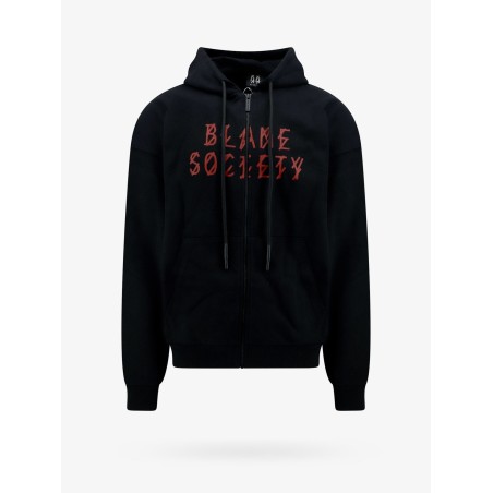 Cotton sweashirt with logo print