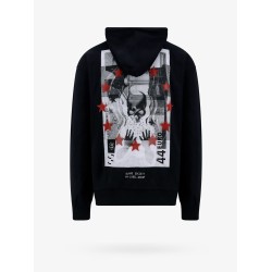 Cotton sweashirt with logo print