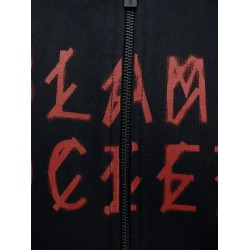 Cotton sweashirt with logo print