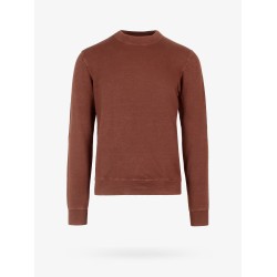 Stretch linen and cotton sweatshirt