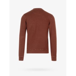 Stretch linen and cotton sweatshirt