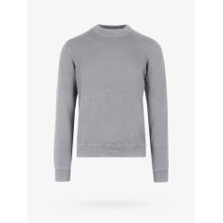Stretch linen and cotton sweatshirt