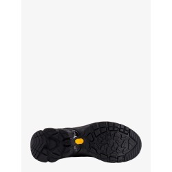 Mesh sneakers with embossed rubber detail