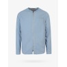 Cotton blend jacket with zip closure