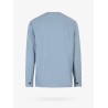 Cotton blend jacket with zip closure