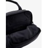 Nylon shoulder bag with check motif