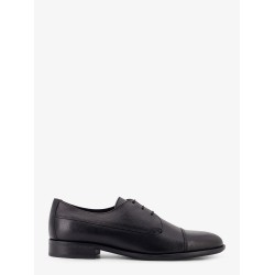 Lace-up leather shoes