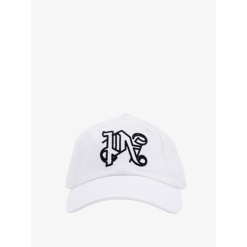 Cotton hat with monogram