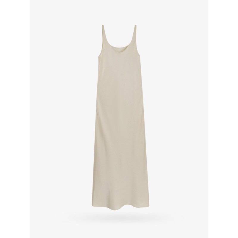 Satin long dress