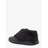 Nabuk and synthetic fiber sneakers