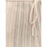 Ribbed cotton blend trouser