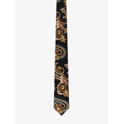 Wool and silk tie