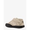 Nabuk and synthetic fiber sneakers