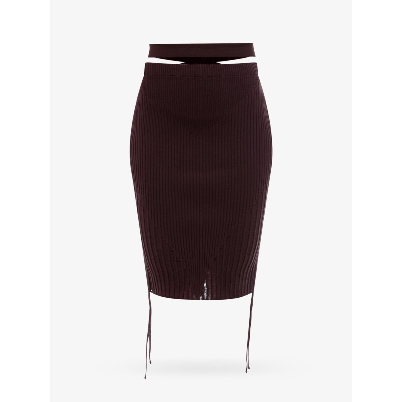 Viscose blend skirt
