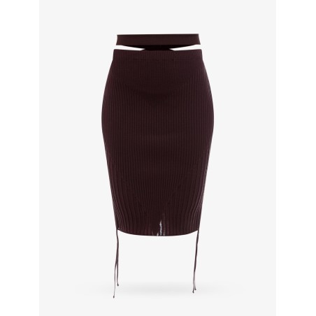 Viscose blend skirt