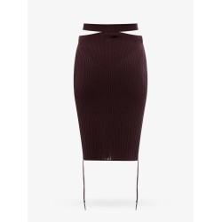 Viscose blend skirt
