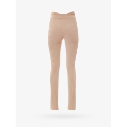 Ribbed knit trouser