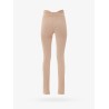 Ribbed knit trouser
