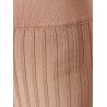 Ribbed knit trouser
