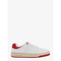 Perforated leather sneakers