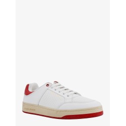 Perforated leather sneakers