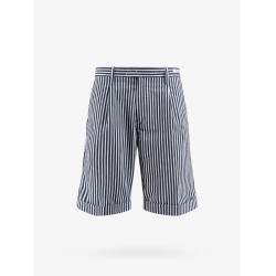 Cotton blend bermuda shorts