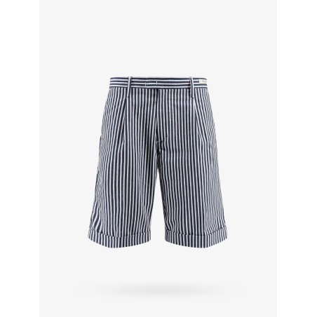 Cotton blend bermuda shorts