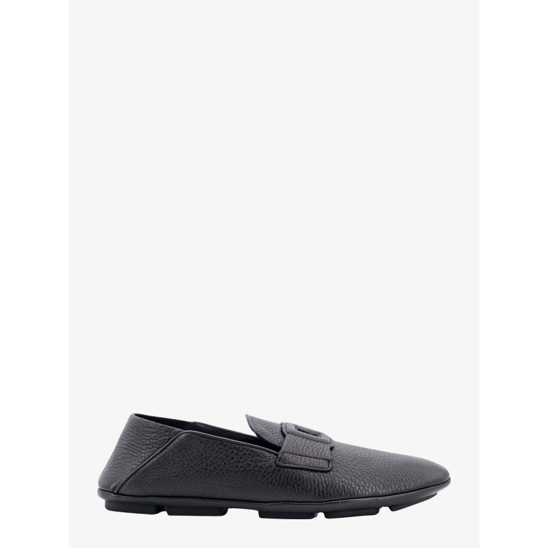 Deerskin driver loafer