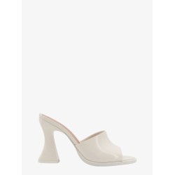 Patent leather sandals