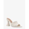 Patent leather sandals