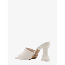Patent leather sandals