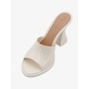 Patent leather sandals