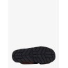 Suede and leather sandals