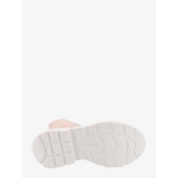 Bicolor canvas sneakers