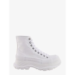 Canvas high-top sneakers