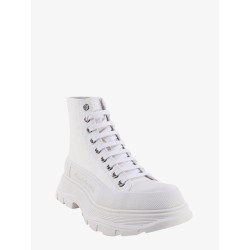 Canvas high-top sneakers