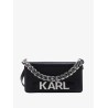 Phone case with frontal metal logo