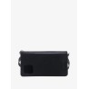 Phone case with frontal metal logo