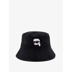 Cotton bucket hat with iconic patch