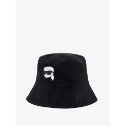 Cotton bucket hat with iconic patch