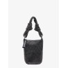 Handbag with all-over rhinestones