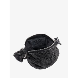 Handbag with all-over rhinestones