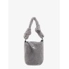 Handbag with all-over rhinestones