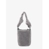 Handbag with all-over rhinestones