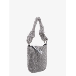 Handbag with all-over rhinestones