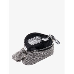 Handbag with all-over rhinestones