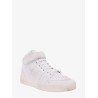 Leather sneskers with washed-out effect