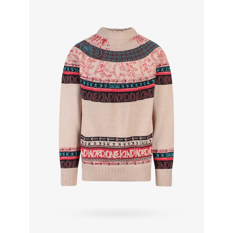 Sacai x eric haze cotton sweatshirt