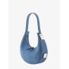 Denim shoulder bag
