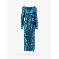 Dress with all-over sequins